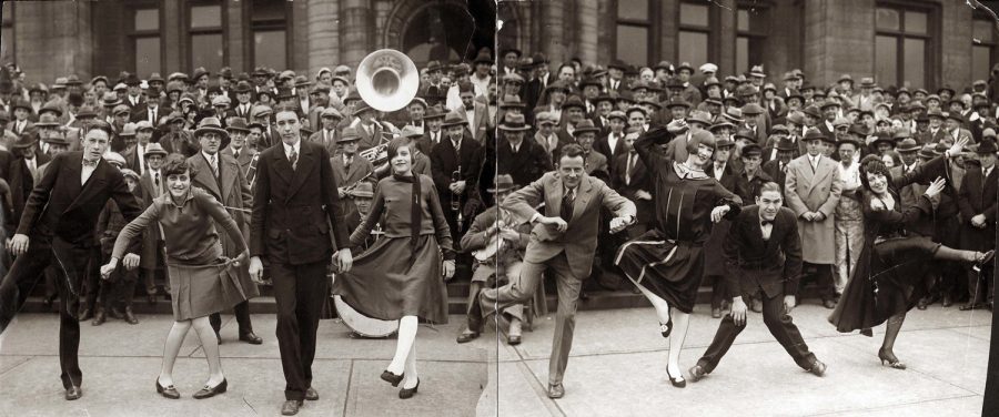 This image of dancers doing the ‘Charleston’ in St. Louis in 1925 is part of the Missouri History Museum’s ‘St. Louis Sound’ exhibit, which is on display through Jan. 22. Photo: Missouri Historical Society Collections