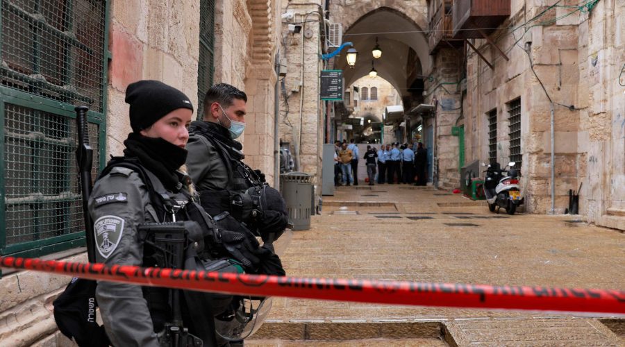 1 Israeli killed and 4 injured after Hamas assailant opens fire in Jerusalem’s Old City