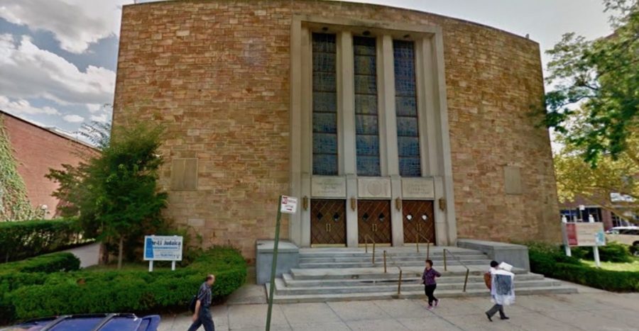 The Forest Hills Jewish Center has been a fixture on Queens Boulevard since the late 1940s. (Jewish Week)