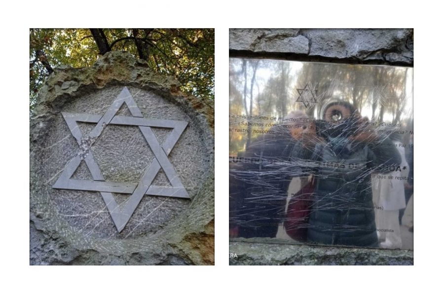 Holocaust+memorial+in+Spain+defaced+by+vandals%C2%A0