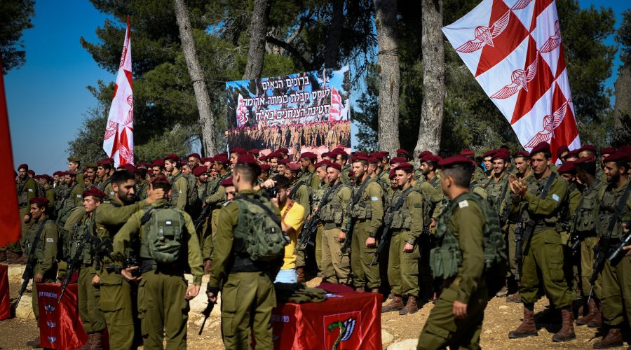 Less than half of Jewish Israelis support a mandatory army draft, per new poll