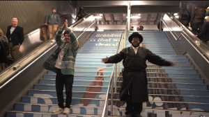Jewish hip-hop royalty remix Adam Sandler’s “Chanukah song” on the streets of New York