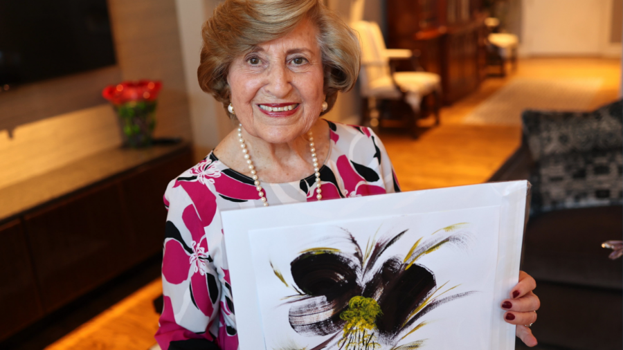 At 87, Lenore Peppers 2nd act as an artist