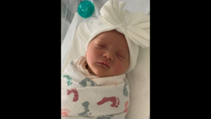 Birth Announcement: Anaelle Joy Weber