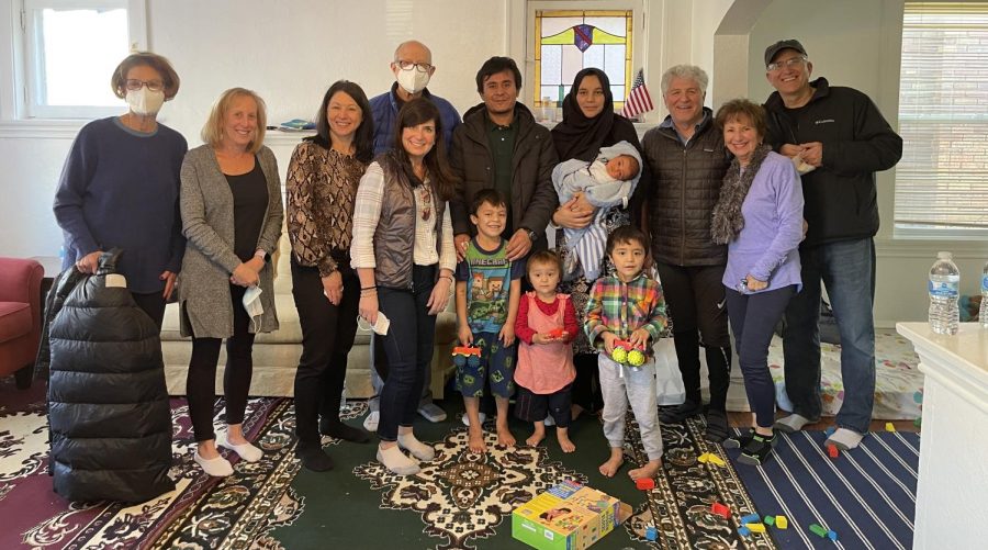 Shaare Emeth congregants answer call for help from Afghan refugee family
