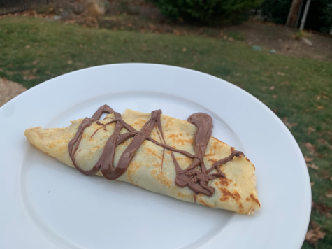 Nutella-banana crepe. Photo: Katie Silver