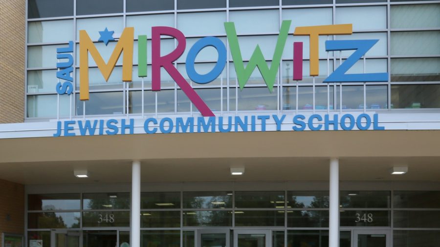 A 2017 file photo of Saul Mirowitz Jewish Community School. Photo: Bill Motchan