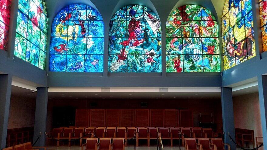 Magnificent Chagall windows mark 60 years in Jerusalem