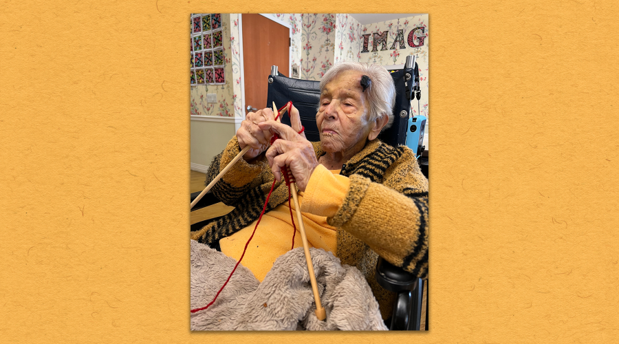 A+Holocaust+survivor+spends+her+110th+birthday+knitting+%E2%80%94%C2%A0the+craft+that+was+key+to+her+survival