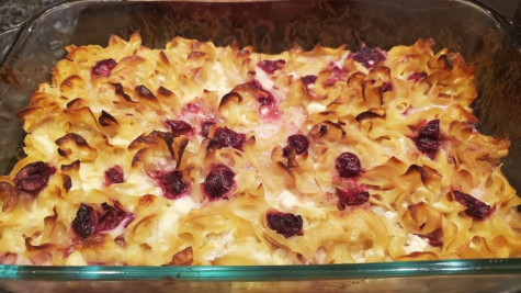 Cherry Kugel: an easy treat that has everyone asking for more