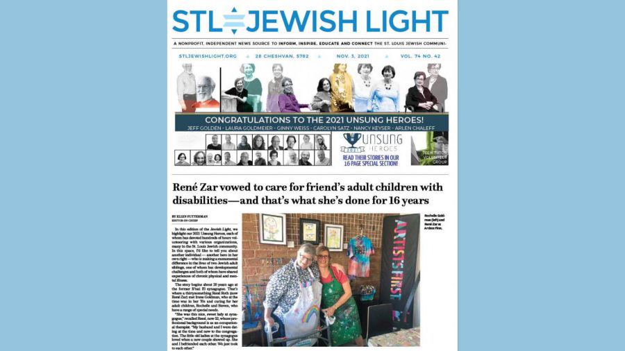 St. Louis Jewish Light PDF edition: November 3, 2021