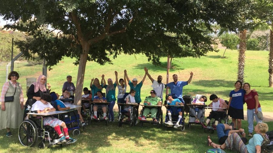 Supported by JNF-USA, LOTEM helps people with disabilities experience nature throughout Israel. Here, a group explores Jerusalem’s surrounding parks.