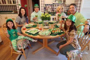 From left: Charli, Jenna, Mike, Diane, Tim and Sophia O’Shea.
