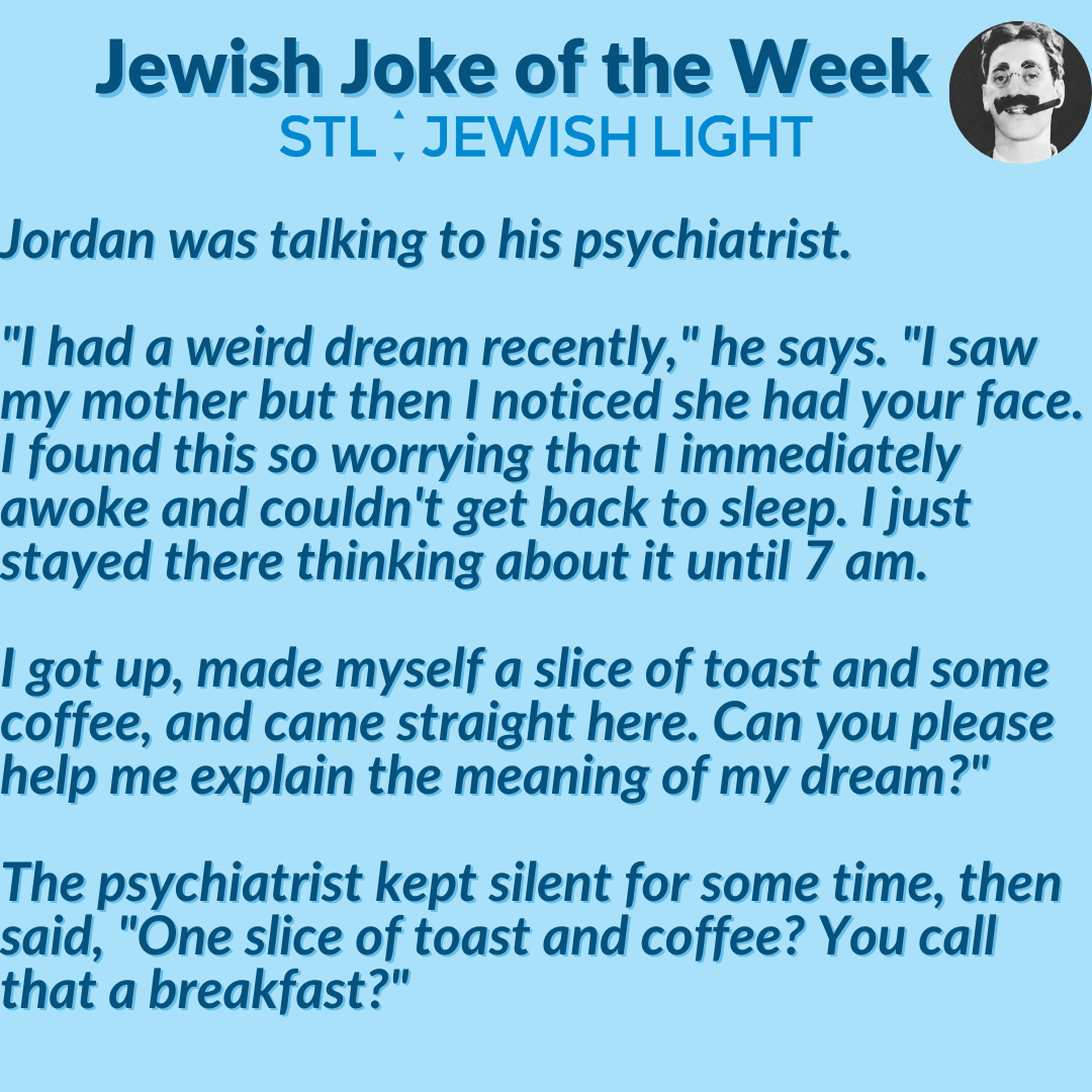 Jewish Joke: Did You Hear The One About Jordan's Dream?