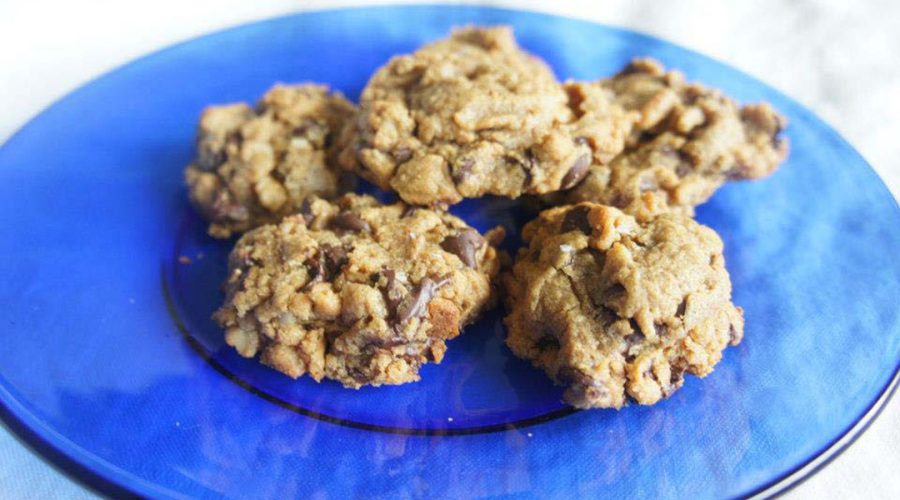 Printable Recipe: Almond Butter Chocolate Chip Cookies