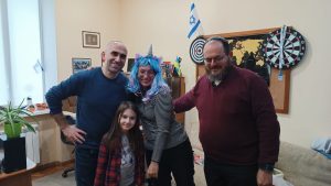 As many flee Ukraine, some rabbis have headed there — to celebrate Purim