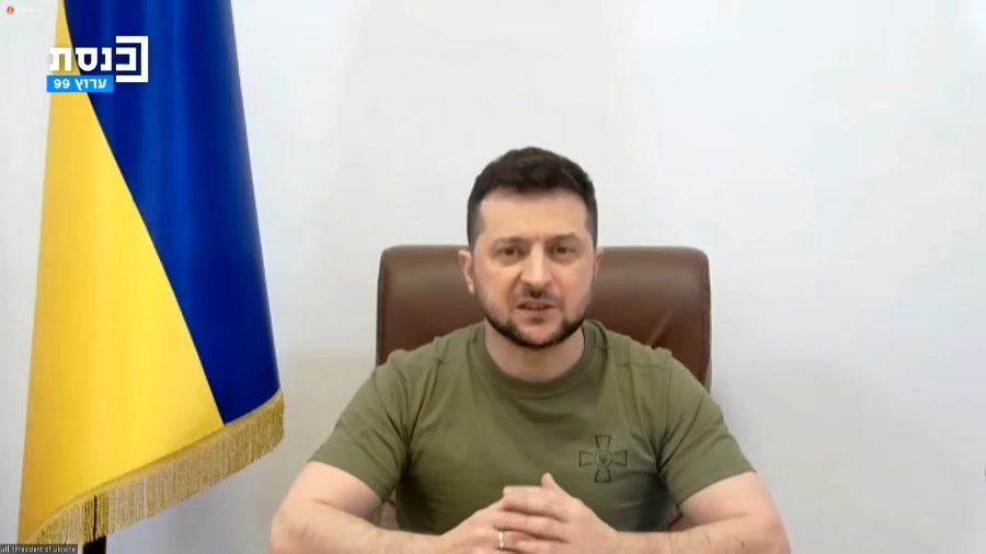 In+appeal+to+Israel%2C+Zelensky+invokes+the+%E2%80%98final+solution%E2%80%99%3A+%E2%80%98You+cannot+mediate+between+good+and+evil%E2%80%99