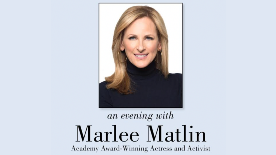 Actress Marlee Matlin headlining “The Women’s Event” at the Ritz Carlton
