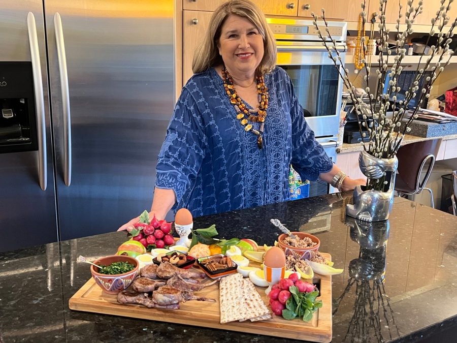 Artist Loren Ludmerer created a Passover charcuterie board by reimagining the various components typically found on the seder plate.