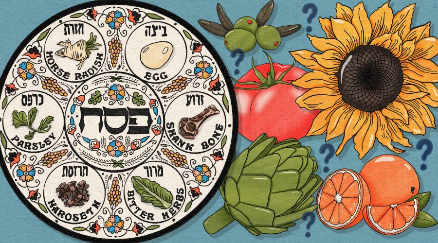A sunflower for Ukraine? A tomato for farmworkers? Here’s why I’m sticking to the basics on my Passover seder plate.