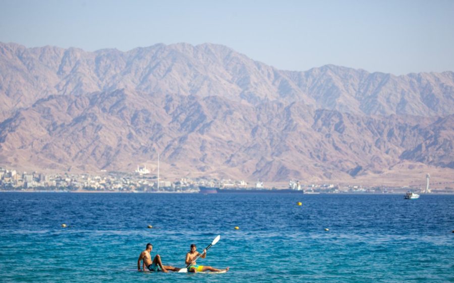 There’s no such thing as too much Eilat, and getting in and out of the country there is a great, slightly less expensive solution. Photo by Yossi Aloni/Flash90
