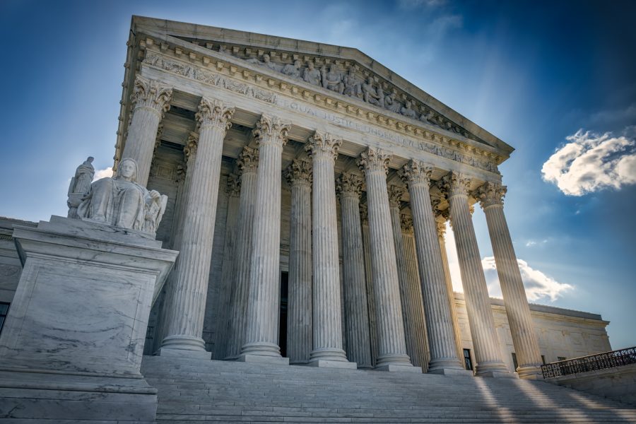 The United States Supreme Court Building in Washington, D.C.