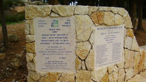 A memorial to the victims of the 1972 Munich Olympics massacre in Ben Shemen forest, Israel. Photo: Dr. Avishai Teicher