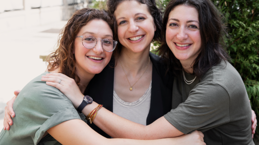The Zeitlin sisters, from left: Jackie, Shelby and Amy. Photo courtesy of Soom Foods



