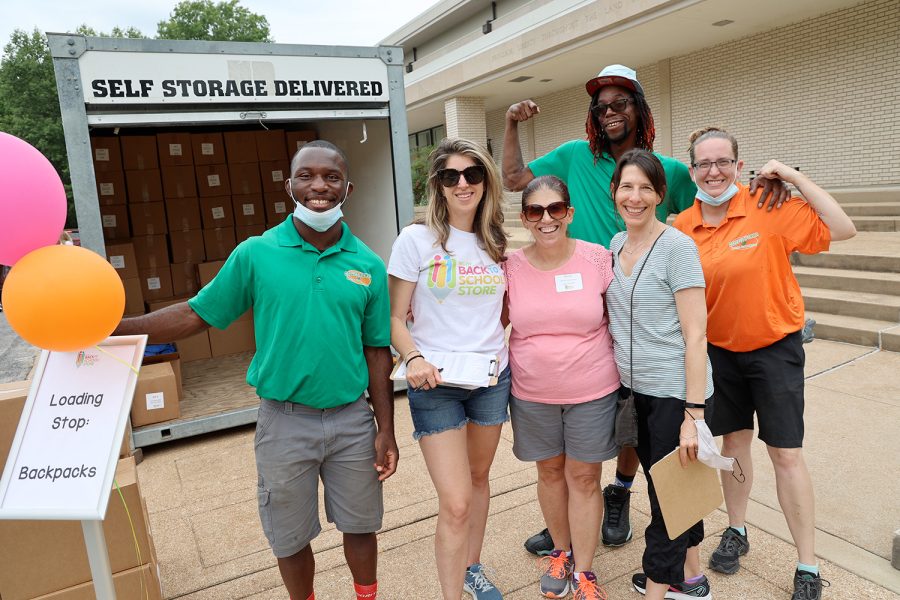NCJW St. Louis volunteers were out in force Sunday, July 31 for the 22nd year of the Back To School! Store. The annual event provides school supplies and other essentials to underserved elementary school children throughout the St. Louis area. Photo: Bill Motchan
