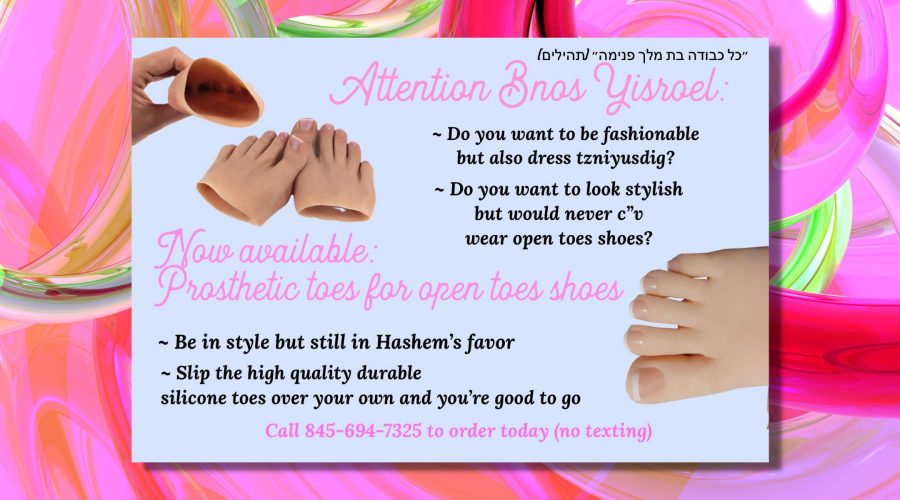 Fake toes for sale? An ad aimed at Orthodox women provokes questions about modesty rules gone too far