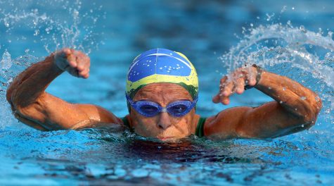 This Holocaust survivor and Brazilian swimming champion is still competing at 98