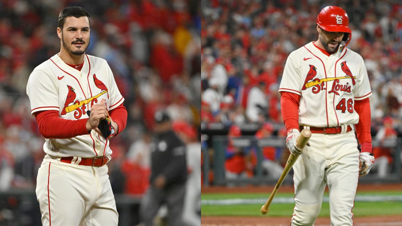 Joe Trezza on X: The Cardinals wore hockey jerseys for batting