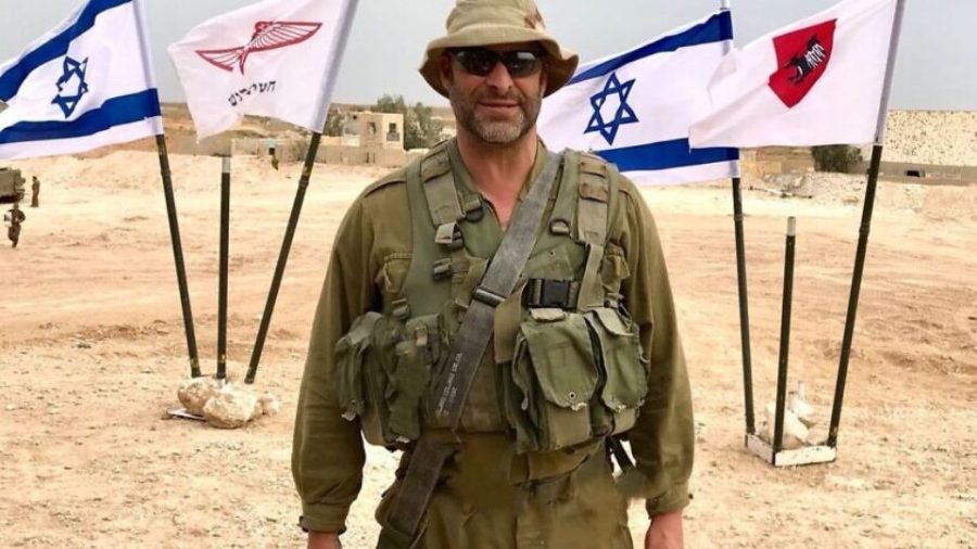 Ari Fuld during IDF reserve service. Photo: courtesy of the Fuld family.
