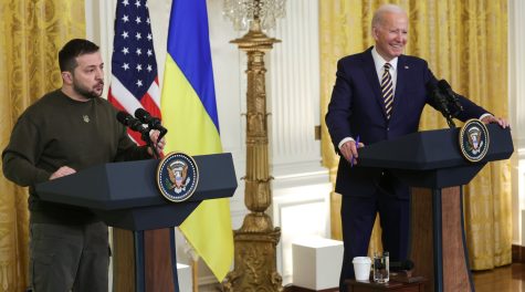 Biden references the Hanukkah story during DC press conference with Zelensky