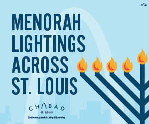 Menorah lightings across St. Louis - Ad