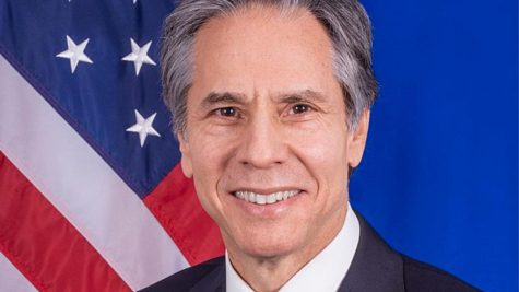 This is the official State Department photo for Secretary of State Antony J. Blinken, taken at the U.S. Department of State in Washington, D.C., on February 9, 2021. [State Department Photo by Ronny Przysucha/ Public Domain]

