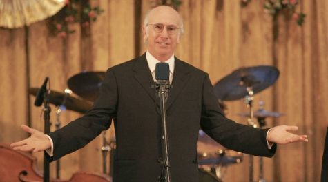 Larry David attends a bat mitzvah in a season 6 episode of “Curb Your Enthusiasm.” (HBO)