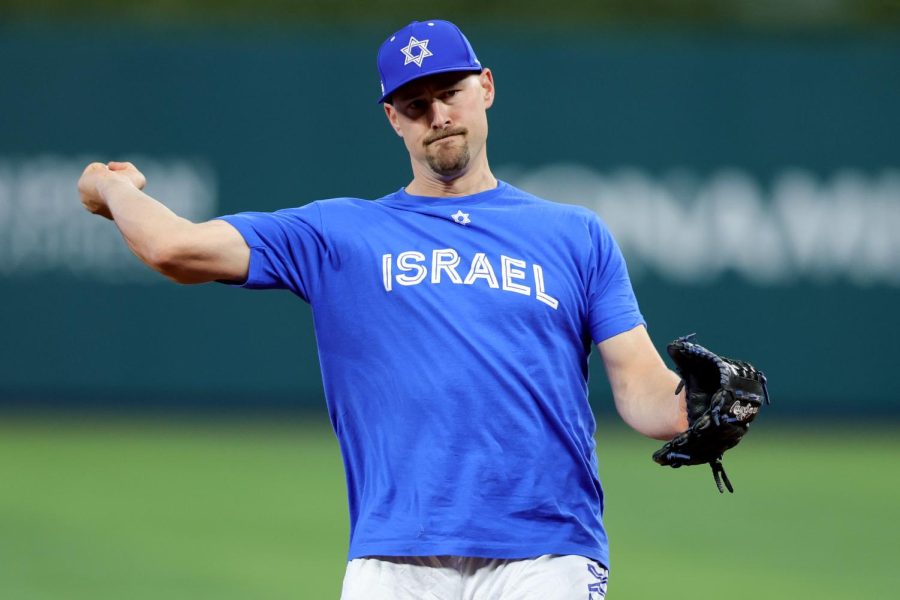 Ryan Lavarnway played for Team Israel at the 2023 World Baseball Classic. (Megan Briggs/Getty Images)