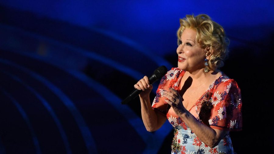 February 24, 2019; Los Angeles, CA, USA; Bette Midler performs during the 91st Academy Awards at the Dolby Theatre. Mandatory Credit: Robert Deutsch-USA TODAY NETWORK