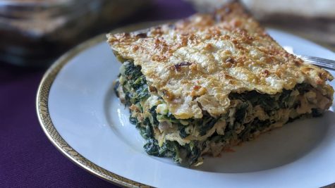 Sephardic Matzah Spinach Pie recipe