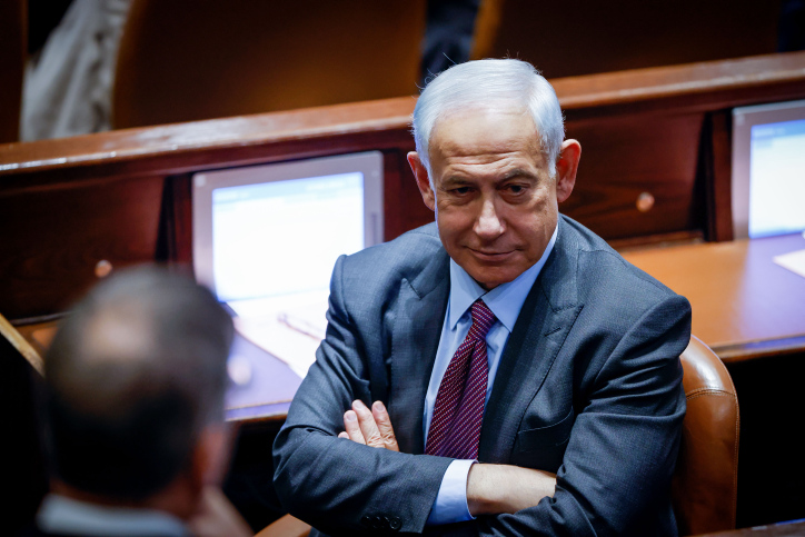 Likud Head MK Benjamin Netanyahu seen during a plenum session at the assembly hall of the Knesset, the Israeli parliament in Jerusalem, on December 19, 2022. Photo by Olivier Fitoussi/Flash90 *** Local Caption *** ????
?????
?????
????
????
?????? ??????
??? 
??????