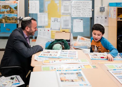 Rabbi Jordan Soffer, head of school at the Striar Hebrew Academy in Sharon, Massachusetts, used his training in the Pardes Teacher Fellowship to enhance his classroom teaching. (Courtesy of Pardes)