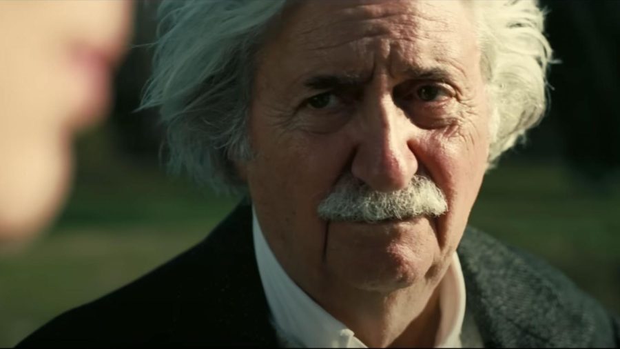 Albert+Einstein+%28Tom+Conti%29+in+a+scene+from+the+trailer+for+the+filmOppenheimer%2C+about+the+creation+of+the+atomic+bomb.