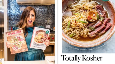 Chanie Apfelbaum’s newest cookbook, “Totally Kosher.”