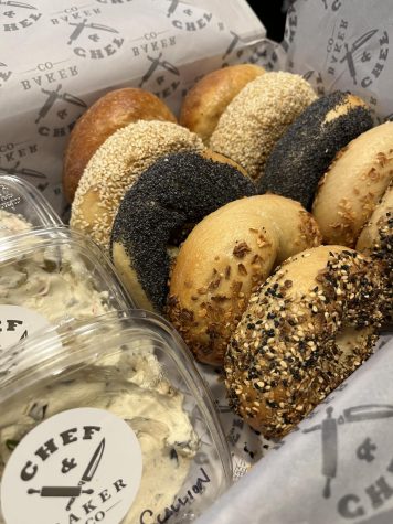 Bagels from C&W Bagels.