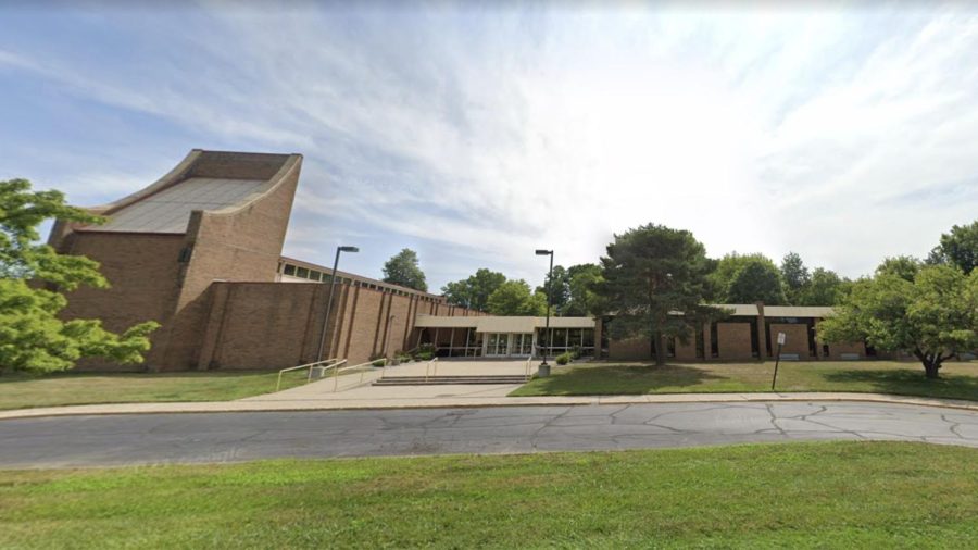 Shaarey Zedek Congregation in East Lansing, Michigan, was the subject of a threat communicated online, according to FBI investigators. (Google Maps)
