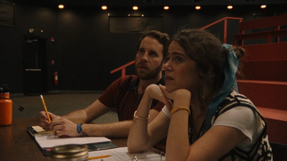 Ben Platt and Molly Gordon in Theater Camp. (Courtesy of Searchlight Pictures)