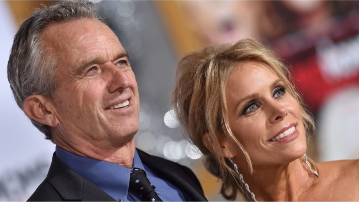 Robert F. Kennedy Jr. and actress Cheryl Hines arrive at the Los Angeles premiere of A Bad Moms Christmas at Regency Village Theatre in Westwood, California, Oct. 30, 2017. (Axelle/Bauer-Griffin/FilmMagic)