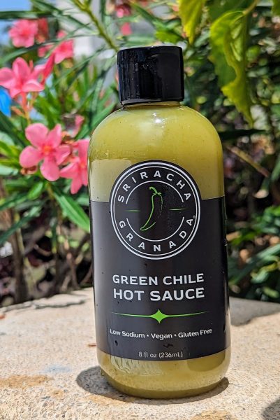 Sriracha Granada - All Natural Green Chile Hot Sauce - 8 oz. - Two