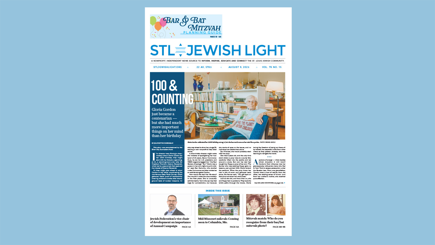 Jewish Light Digital Edition: Aug. 9, 2023